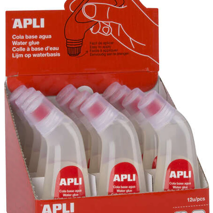 Apli Cola Base Agua 70ml - Facil Aplicacion - Secado Rapido - Resistente al Agua - Transparente 1