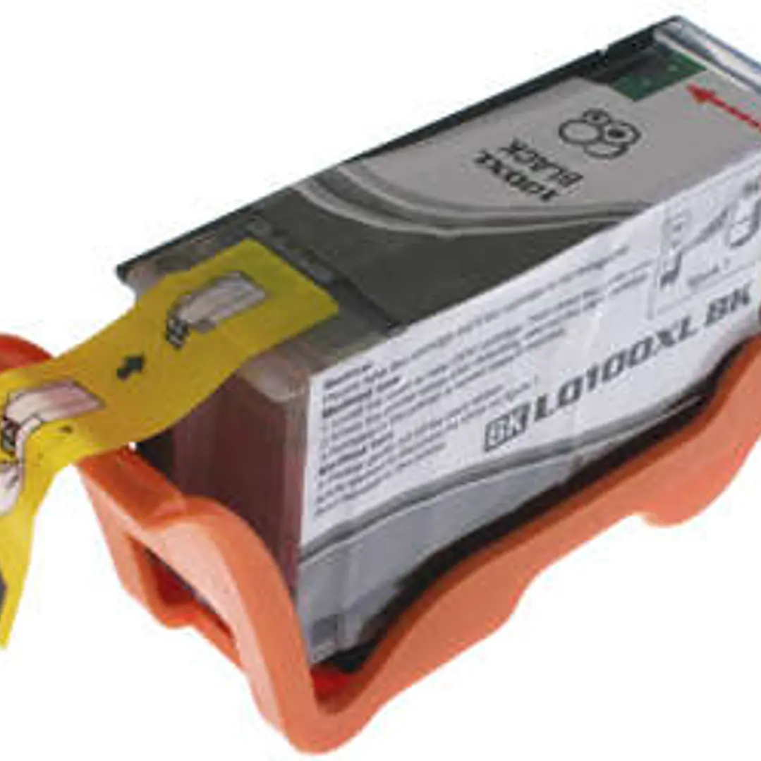 Lexmark 100XL Negro Cartucho de Tinta Generico - Reemplaza 14N1068E/14N1092E/14N0820E/14N0918E/14N0848E 1