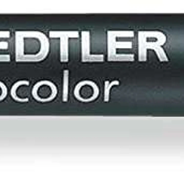 Staedtler Lumocolor Permanent 313 Rotulador Permanente de Punta Fina - Trazo 0.4mm Aprox - Secado Rapido - Color Amarillo 1