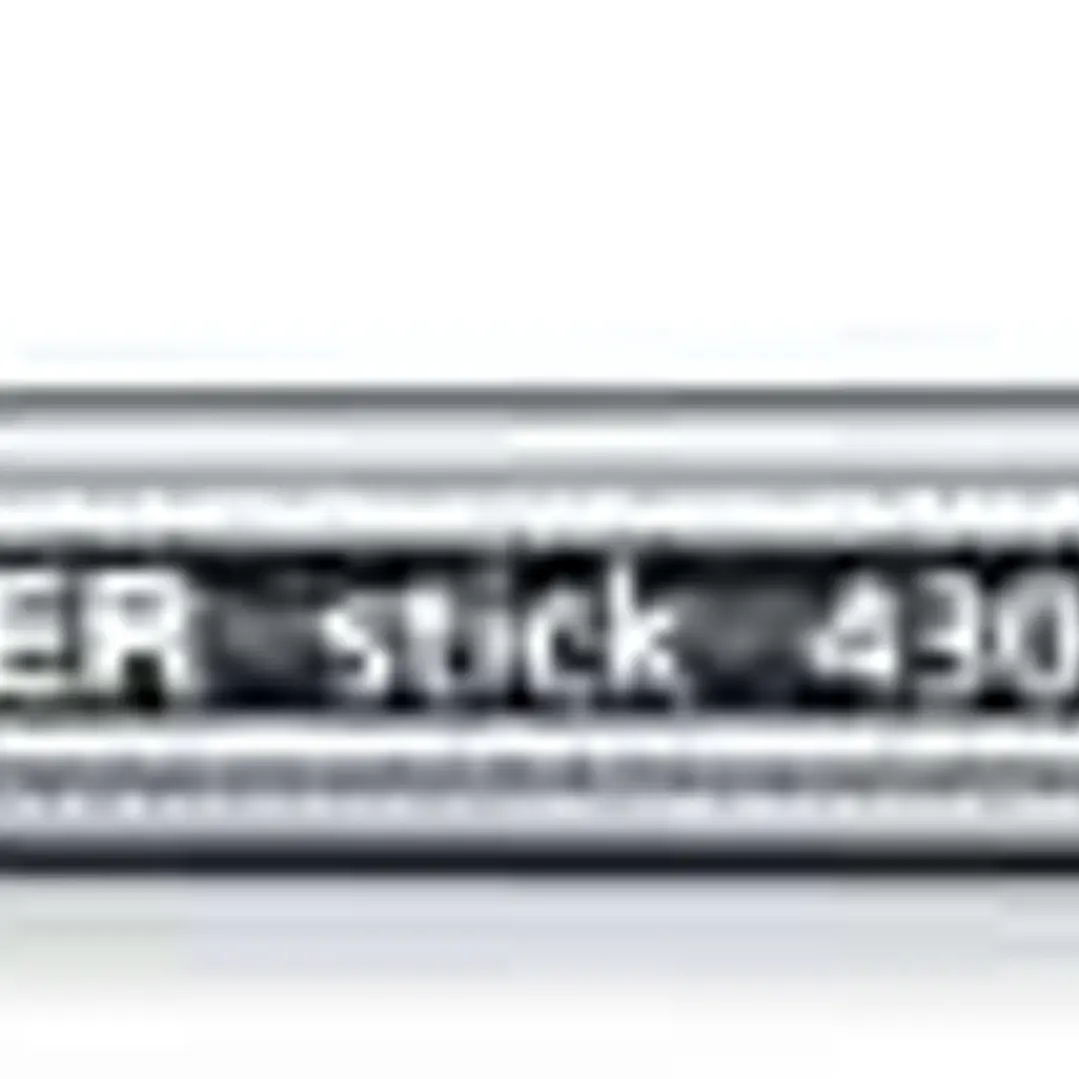 Staedtler Stick 430 Boligrafo con Capuchon - Punta 0.35mm - Tinta Endeleble - Color Negro 1