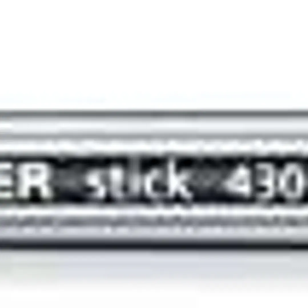 Staedtler Stick 430 Boligrafo con Capuchon - Punta 0.35mm - Tinta Endeleble - Color Verde 1