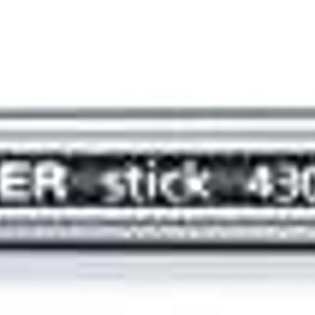 Staedtler Stick 430 Boligrafo con Capuchon - Punta 0.35mm - Tinta Endeleble - Color Azul 1