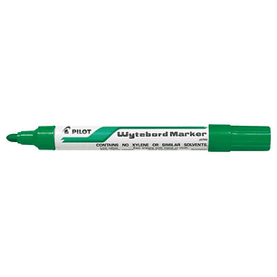 Pilot Rotulador para Pizarra Blanca - Punta Redonda de 4mm - Trazo de 1.8mm - Borrable en Seco - Color Verde