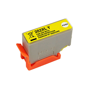 Epson 202XL Amarillo Cartucho de Tinta Generico - Reemplaza C13T02H44010/C13T02F44010