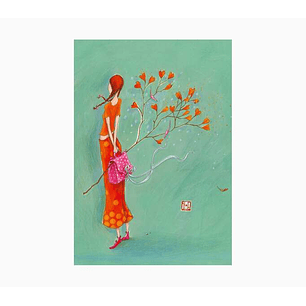 Pictura Gaëlle Boissonnard Cuaderno A6 Grapado - 10.5x15cm - 48 Paginas con Lineas - Papel con Certificacion FSC