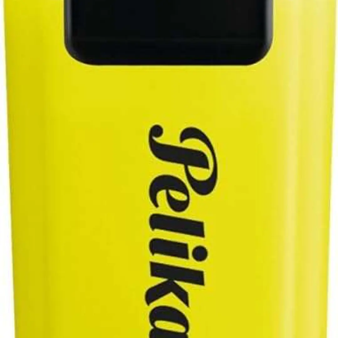 Pelikan Subrayador Textmarker Signal - Punta Biselada de 2.0mm - Tinta de Secado Rapido - Ideal para Resaltar Texto - Color Amarillo Fluorescente 1