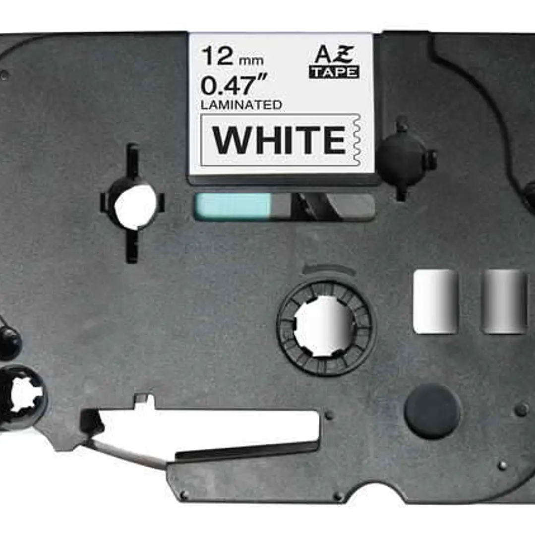 Brother TZe231 Cinta Laminada Generica de Etiquetas - Texto negro sobre fondo blanco - Ancho 12mm x 8 metros 1