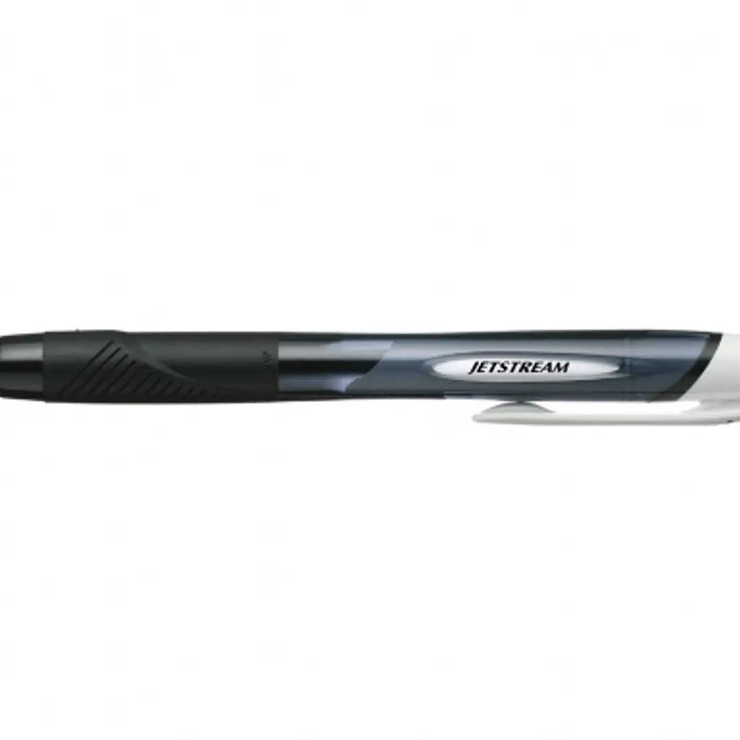 Uni-ball JetStream Sport SXN-150E Boligrafo Retractil - Punta de Bola 1mm - Tinta Pigmentada Resistente al Agua y Luz - Secado Instantaneo - Color Neg 1