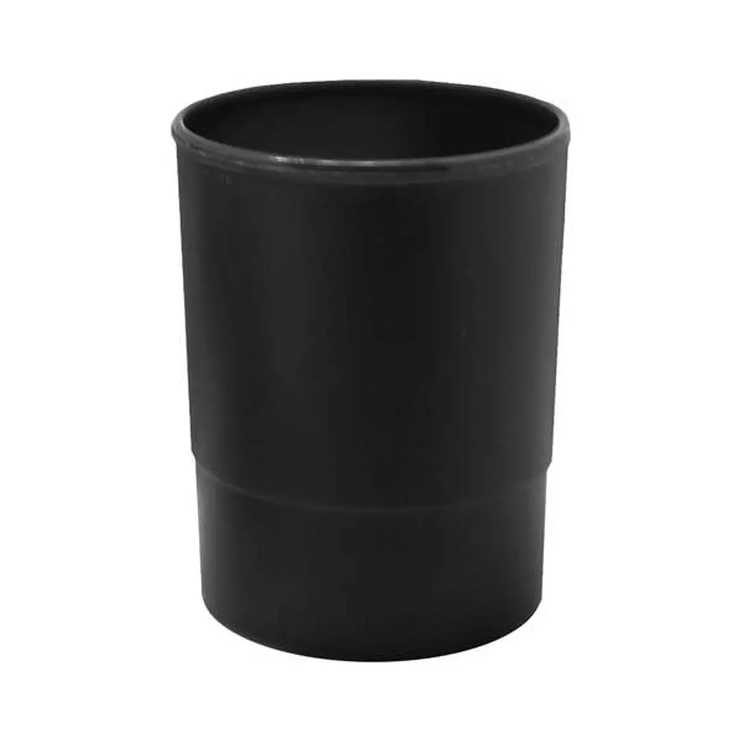 Dohe Cubilete Redondo en Poliestireno - 100% Reciclable - Apilable - 150x150mm - Ideal para Organizar Material de Oficina 1