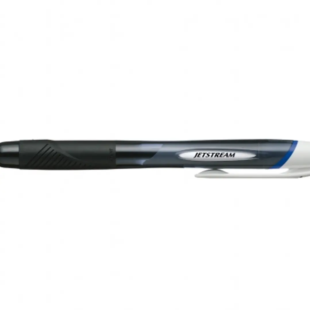 Uni-ball JetStream Sport SXN-150E Boligrafo de Tinta Pigmentada - Punta de Bola 1mm - Retractil - Secado Instantaneo - Ideal para Zurdos - Color Azul 1