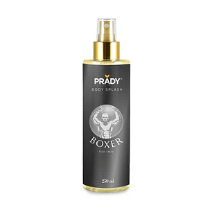 Prady Body Splash Boxer - Frasco de 250 ml - Spray Pulverizador