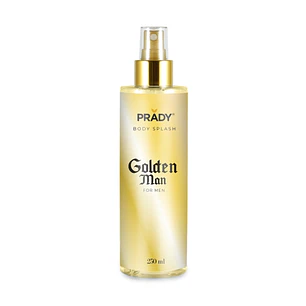 Prady Body Splash Golden Man - Frasco de 250 ml - Spray Pulverizador