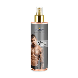 Prady Body Splash You - Frasco de 250 ml - Spray Pulverizador