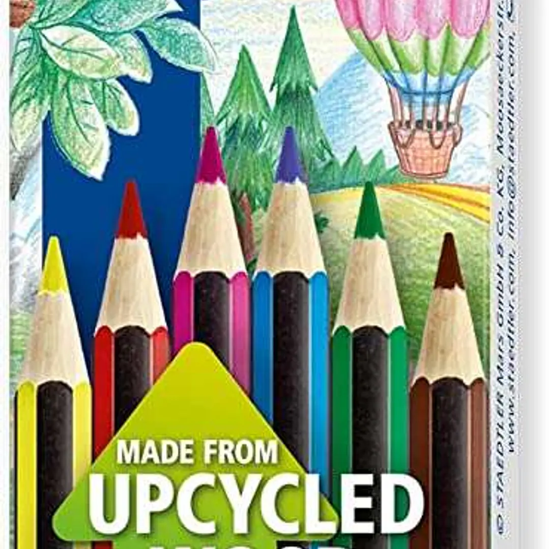 Staedtler Noris Colour 185 Pack de 6 Lapices Hexagonales de Colores - Resistencia a la Rotura - Material Wopex - Colores Surtidos 1