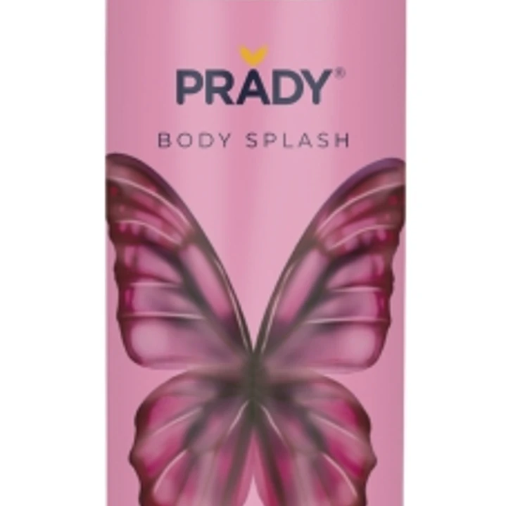 Prady Body Splash Pink Butterfly - Frasco de 250 ml - Spray Pulverizador 1