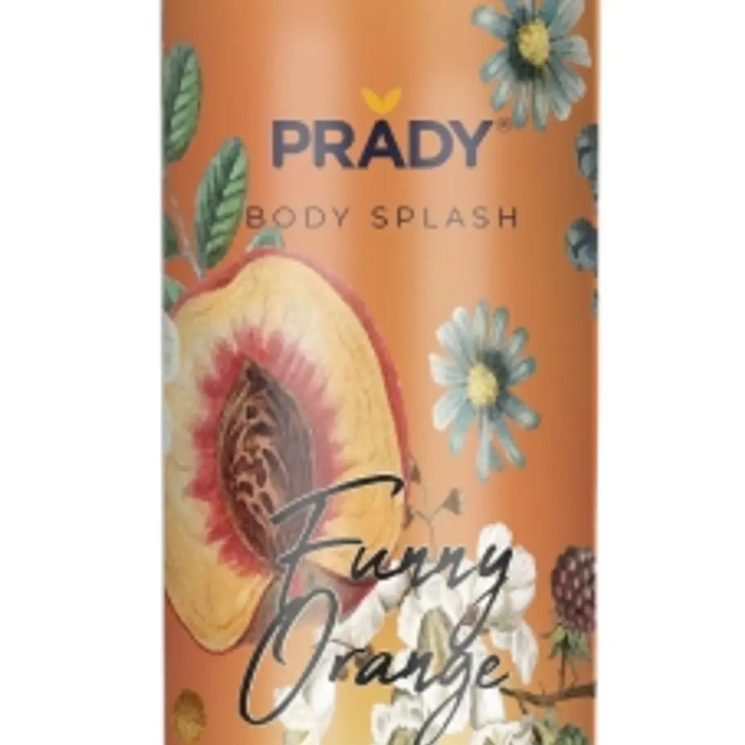 Prady Body Splash Funny Orange - Frasco de 250 ml - Spray Pulverizador 1
