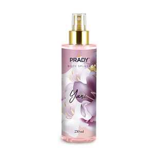 Prady Body Splash Yani - Frasco de 250 ml - Spray Pulverizador