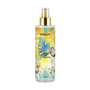 Prady Body Splash Coconut Passion - Frasco de 250 ml - Spray Pulverizador