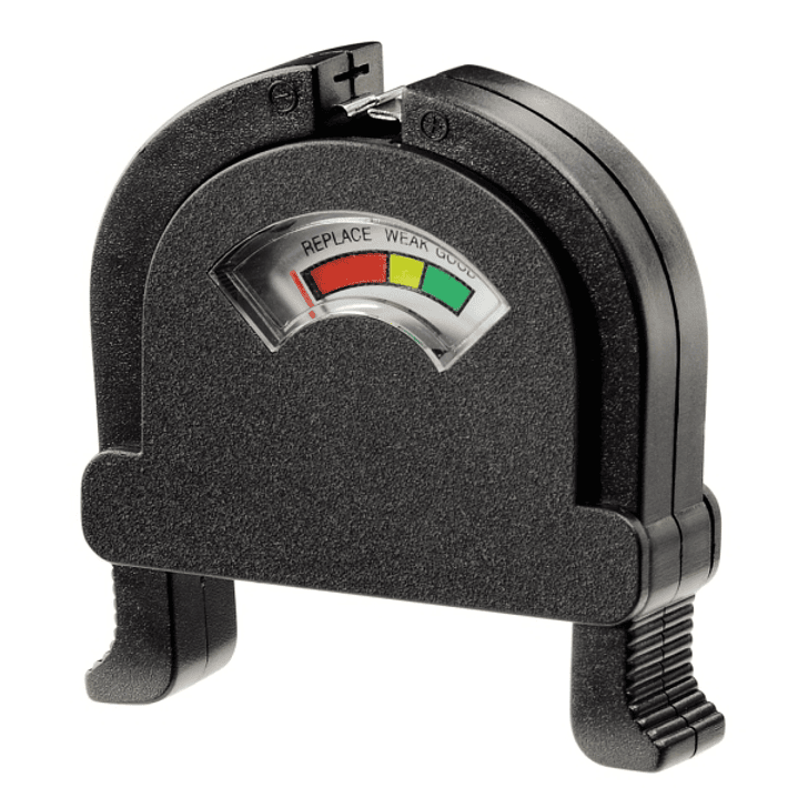 Hama Comprobador de Pilas y Baterias - Universal - Pantalla Analogica - Color Negro 1