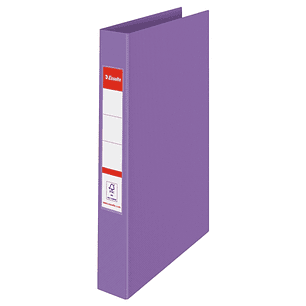 Esselte Colour'Breeze Carpeta de Anillas 25mm A4 - Lomo 42mm - Capacidad para 190 Hojas - Color Lavanda