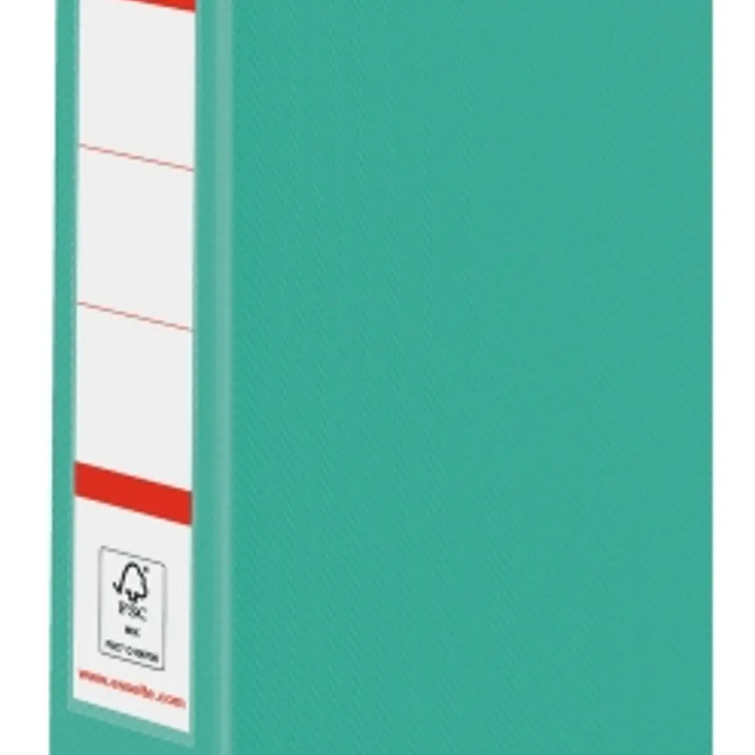 Esselte Colour'Breeze Carpeta de Anillas 25mm A4 - Lomo 42mm - Capacidad para 190 Hojas - Color Verde 1