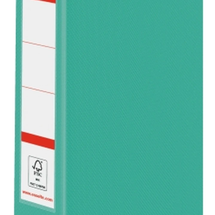 Esselte Colour'Breeze Carpeta de Anillas 25mm A4 - Lomo 42mm - Capacidad para 190 Hojas - Color Verde 1