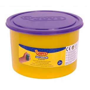 Jovi Soft Dough Blandiver Bote de Pasta de Modelaje 460gr - Blanda y Flexible - Facil de Amasar y Moldear - Ideal para Iniciacion al Modelaje - Color 