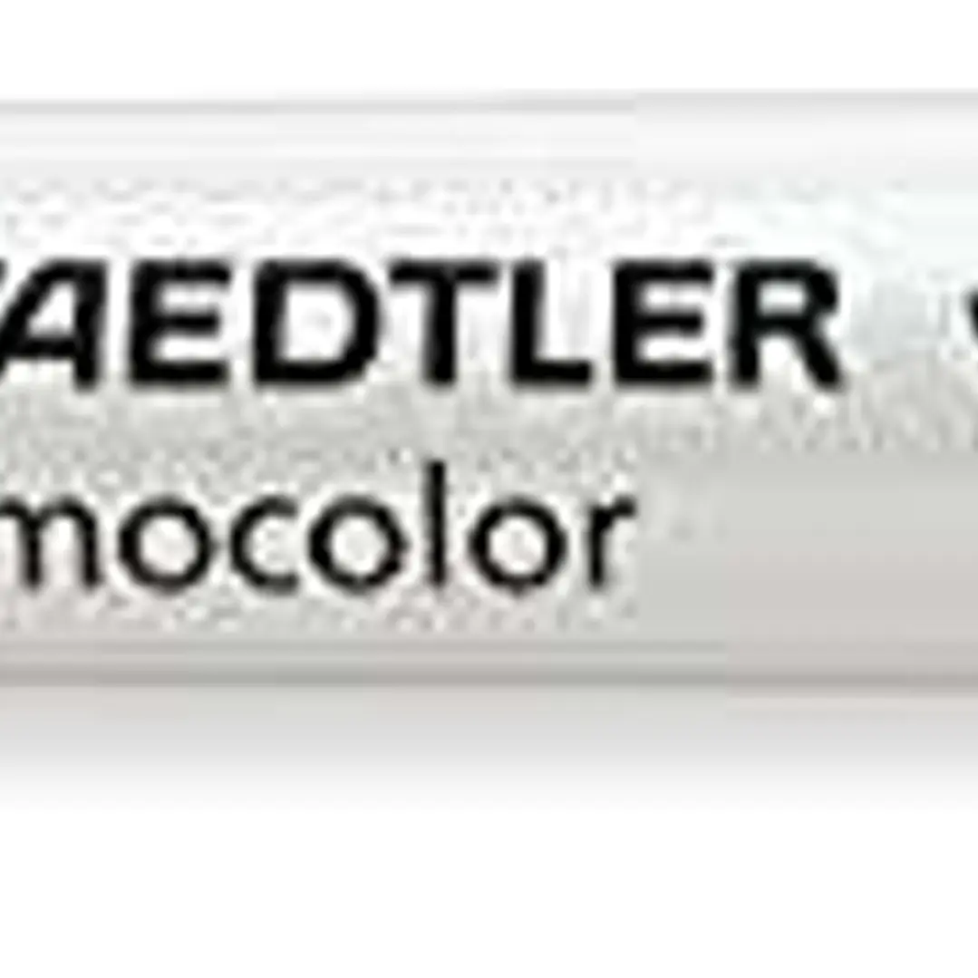 Staedtler Lumocolor 351 Rotulador para Pizarra Blanca - Punta Redonda - Trazo 2mm - Capuchon con Clip - Color Naranja 1