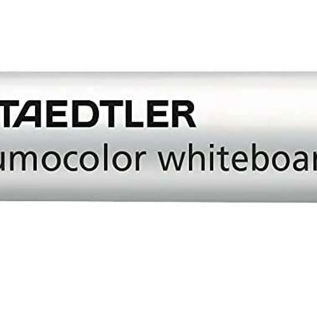 Staedtler Lumocolor 351 Rotulador para Pizarra - Punta Redonda - Trazo 2mm - Capuchon con Clip - Color Azul 1
