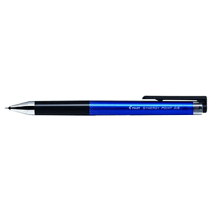 Pilot Boligrafo de Gel Synergy Point Retractil - Recargable - Punta Fina 0.5mm - Trazo 0.25mm - Color Azul