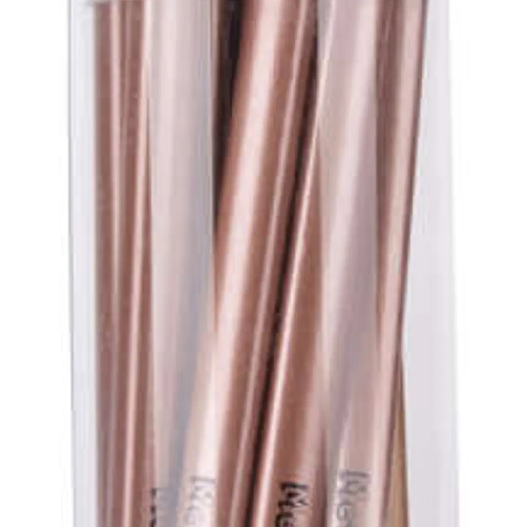 Apli Jumbo Metallic Lapiz Triangular de Color - 5mm de Grosor - Ideal para Mejor Sujecion - Mayor Cobertura en un Solo Trazo - Color Bronce Metalizado 1