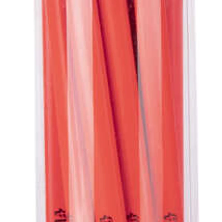 Apli Jumbo Fluor Lapices Triangulares 5mm de Grosor - Mejor Sujecion y Mayor Cobertura - Color Rojo Fluor 1