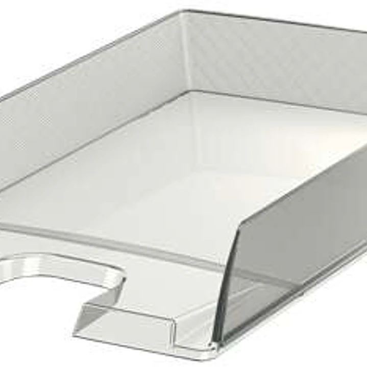 Esselte Europost Bandeja Portadocumentos - Plastico Transparente - Formato Vertical - A4 - Color Cristal 1