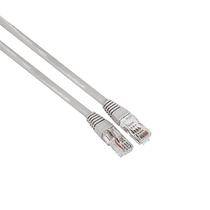 Hama Cable de Red UTP RJ45 Cat-5e - Longitud 1.50m - Velocidad hasta 1Gbps - Blindado - Color Gris