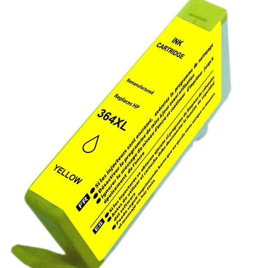 Generico HP 364XL Amarillo Cartucho de Tinta - Reemplaza CB325EE/CB320EE 1
