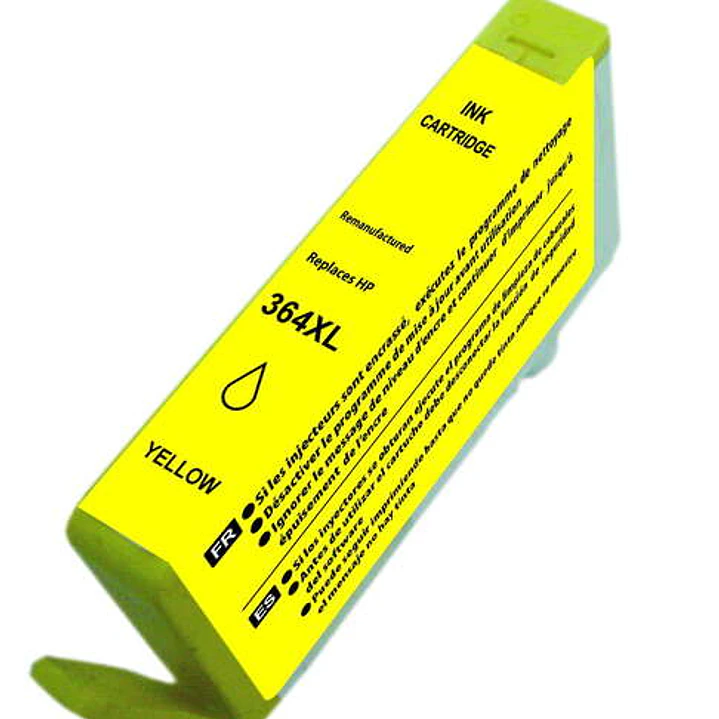 Generico HP 364XL Amarillo Cartucho de Tinta - Reemplaza CB325EE/CB320EE 1