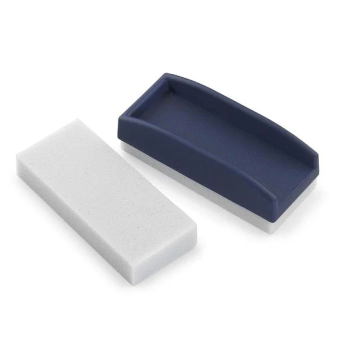 Faibo Borrador para Pizarra de Tiza - Base de Espuma Especial - Reversible y Lavable - Con Empuñadura de Plastico 1