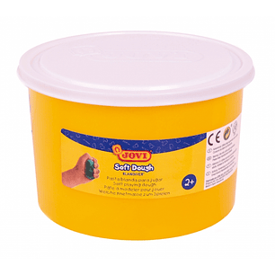 Jovi Soft Dough Blandiver Bote de Pasta de Modelaje 460gr - Blanda y Flexible - Facil de Amasar y Moldear - Ideal para Iniciacion al Modelaje - Color 