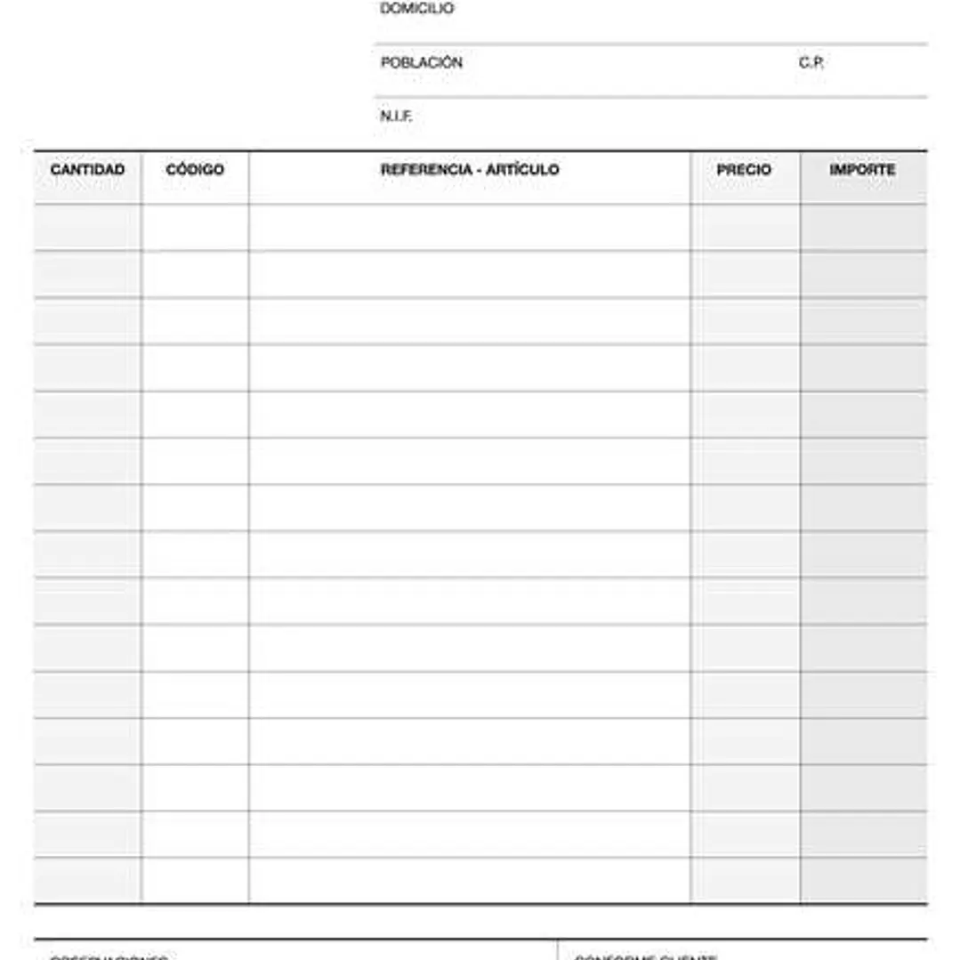 Apli Talonario Entrega 1/4 Triplicado Natural - Papel Autocopiativo - 92 Hojas - Numeracion Secuencial - Tamaño A4 - Color Natural 1