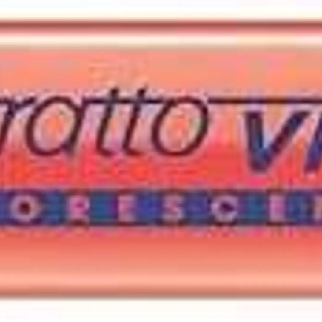 Tratto Video Marcador Fluorescente - Punta Biselada - Tinta Base de Agua - Secado Rapido - Color Rojo Fluorescente 1