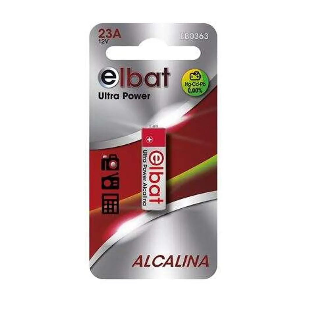 Elbat Pila Alcalina 23A 12V 1