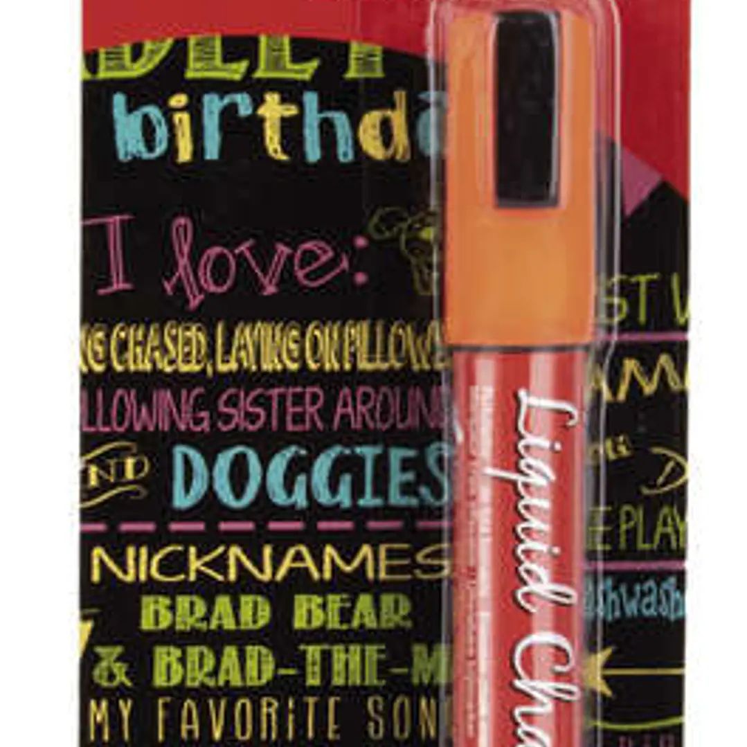 Apli Rotulador de Tiza Liquida - Punta Redonda de 5.5mm - Ideal para Pizarras, Plastico, Ventanas, Ceramica, Vinilos, Metal, Etc - Facil de Borrar con 1