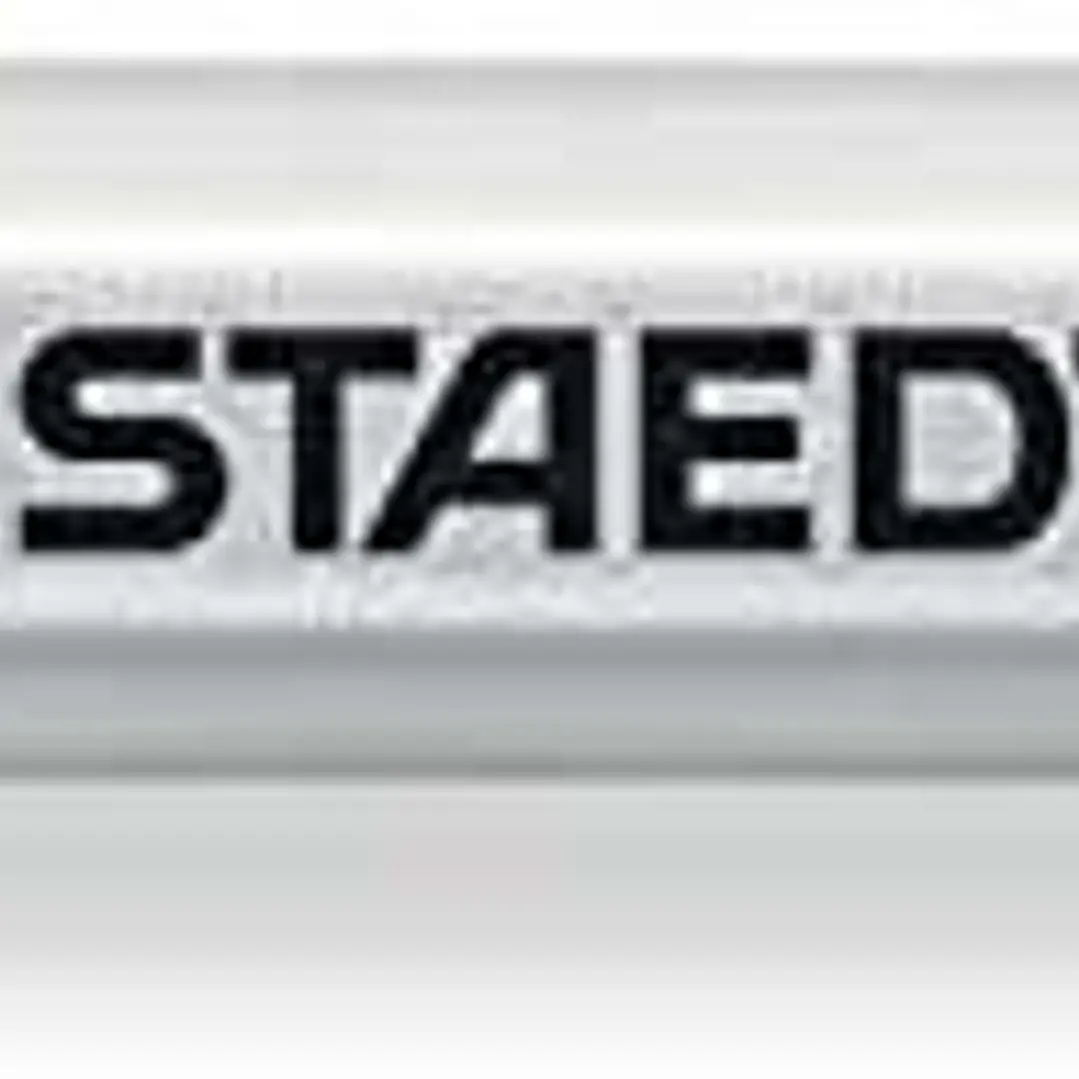 Staedtler Lumocolor 108 Lapiz de Color Hexagonal - Especial para Superficies Lisas - Marcado Opaco - Color Rojo 1