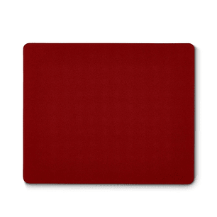 Hama Easy Alfombrilla para Raton - Base Antideslizante - 22.3x18.3x0.3cm - Color Rojo