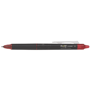 Pilot Frixion Point Clicker 0.5 Boligrafo Retractil de Tinta Termosensible - Borrable - Punta Fina 0.5mm - Trazo 0.25mm - Grip De Agarre - Color Rojo