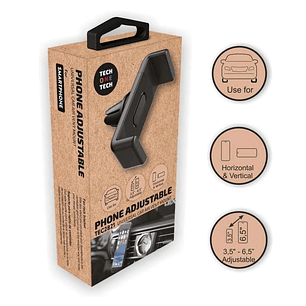 TechOneTech Soporte de Coche para Smartphones de 3.5