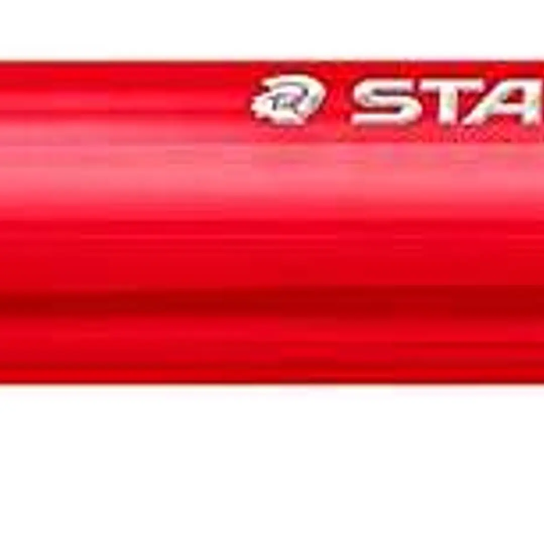 Staedtler Ball 432 Boligrafo Punta de Bola - Punta 0.45mm - Tinta Indeleble - Color Rojo 1