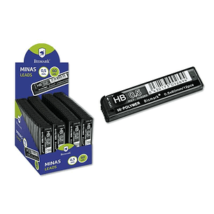Bismark Minas de Repuesto para Portaminas - HB - 0.5mm