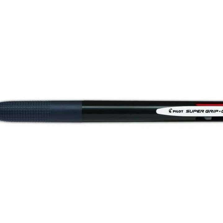 Pilot Boligrafo de Bola Retractil Super Grip G4 - 4 Colores - Punta 1.0mm - Trazo 0.27mm - Cuerpo Negro 1