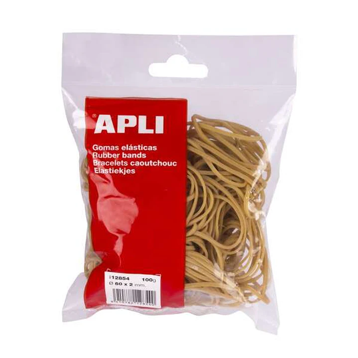 Apli Gomas Elasticas Ø 60 x 2 mm - Alta Calidad - Bolsa con 100g 1